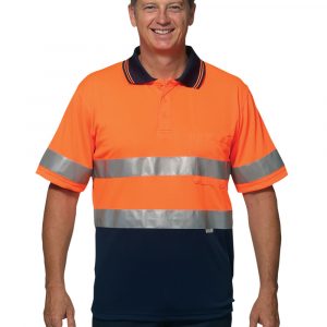 Hi-Vis Polo with 3M Tapes