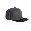 1102 CLIP SNAPBACK CAP - DARK GREY/BLACK