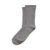 1203 CALF SOCKS (2 PK) - GREY MARLE