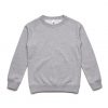 3017 KIDS CREW - GREY MARLE