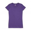 4002 WAFER TEE - PURPLE