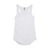 4007 DASH RACERBACK SINGLET - WHITE