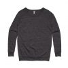 4016 SLOUCH CREW - ASPHALT MARLE