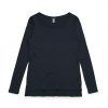 4017 STELLA LONG SLEEVE TEE - NAVY