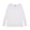 4017 STELLA LONG SLEEVE TEE - WHITE