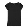 4019 NOTE TEE - BLACK