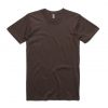 5001 STAPLE TEE - DARK CHOCOLATE