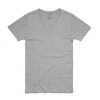 5003 TARMAC V-NECK TEE - GREY MARLE