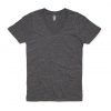 5019 NICE V-NECK TEE - ASPHALT MARLE