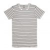 5024 WIRE STRIPE TEE - NATURAL/BLACK