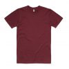 5026 CLASSIC TEE - BURGUNDY