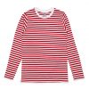 5031 MATCH STRIPE LONG SLEEVE - WHITE/RED