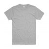 5050 BLOCK TEE - GREY MARLE