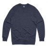 5106 BRUSH CREW - NAVY MARLE