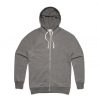 5107 TRACTION ZIP HOOD - STEEL MARLE