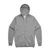 5204 INDEX ZIP HOOD - GREY MARLE