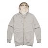 5207 SELECT ZIP HOOD - ATHLETIC GREY