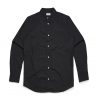 5406 POPLIN SHIRT - BLACK