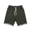 5905 TRACK SHORTS - HUNTER GREEN MARLE