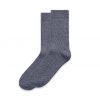 1205 MARLE SOCKS (2PK) - NAVY MARLE