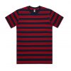 5044 CLASSIC STRIPE TEE - NAVY/RED