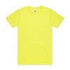 5050F BLOCK TEE - SAFETY YELLOW