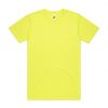 5050F BLOCK TEE - SAFETY YELLOW