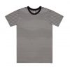 5060 BOWERY STRIPE TEE - BLACK/NATURAL