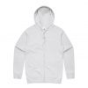5103 OFFICIAL ZIP HOOD - WHITE MARLE