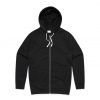 5122 MENS PREMIUM ZIP HOOD - BLACK