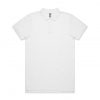 5411 PIQUE POLO - WHITE