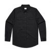 5412 MILITARY SHIRT - BLACK