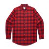 5413 PLAID SHIRT - RED/NAVY