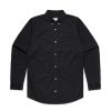 5414 DENIM WASH SHIRT - BLACK