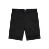 5902 PLAIN SHORTS - BLACK