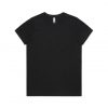 4001G MAPLE ORGANIC TEE - BLACK