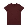 4001 MAPLE TEE - BURGUNDY