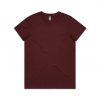 4001 MAPLE TEE - BURGUNDY