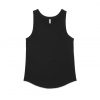 4004 SUNDAY SINGLET - BLACK