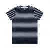 4037 MAPLE STRIPE TEE - NAVY/WHITE