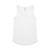 4045 YES RACERBACK SINGLET - WHITE