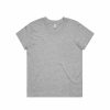 4046 SQUARE TEE - GREY MARLE