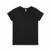 4047 LA BREA V-NECK - BLACK