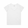 4047 LA BREA V-NECK - WHITE