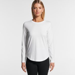 4055 CURVE LONG SLEEVE TEE