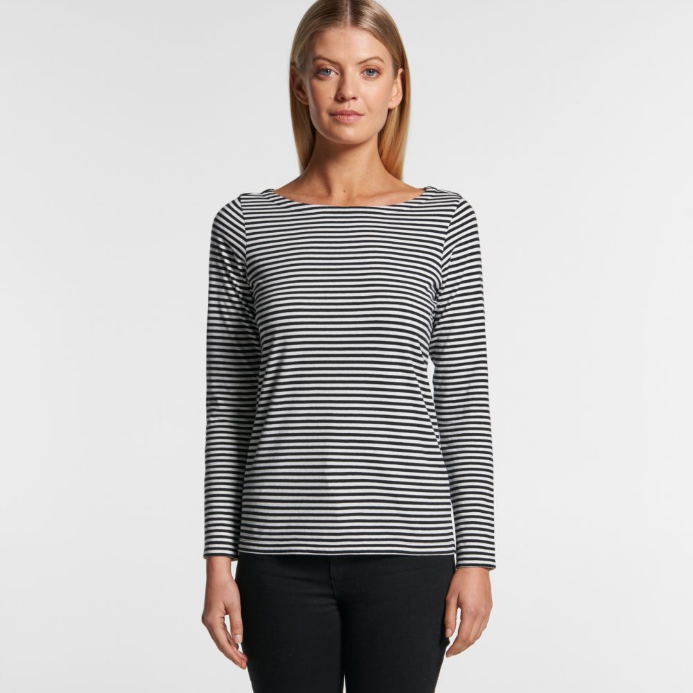 4061 WOMENS BOWERY STRIPE L/S