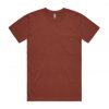 5001M STAPLE MARLE TEE - BRICK MARLE