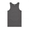 5007 LOWDOWN SINGLET - CHARCOAL