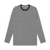 5031 MATCH STRIPE LONG SLEEVE - BLACK/WHITE