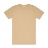 5050B OVERSIZED BLOCK TEE - TAN